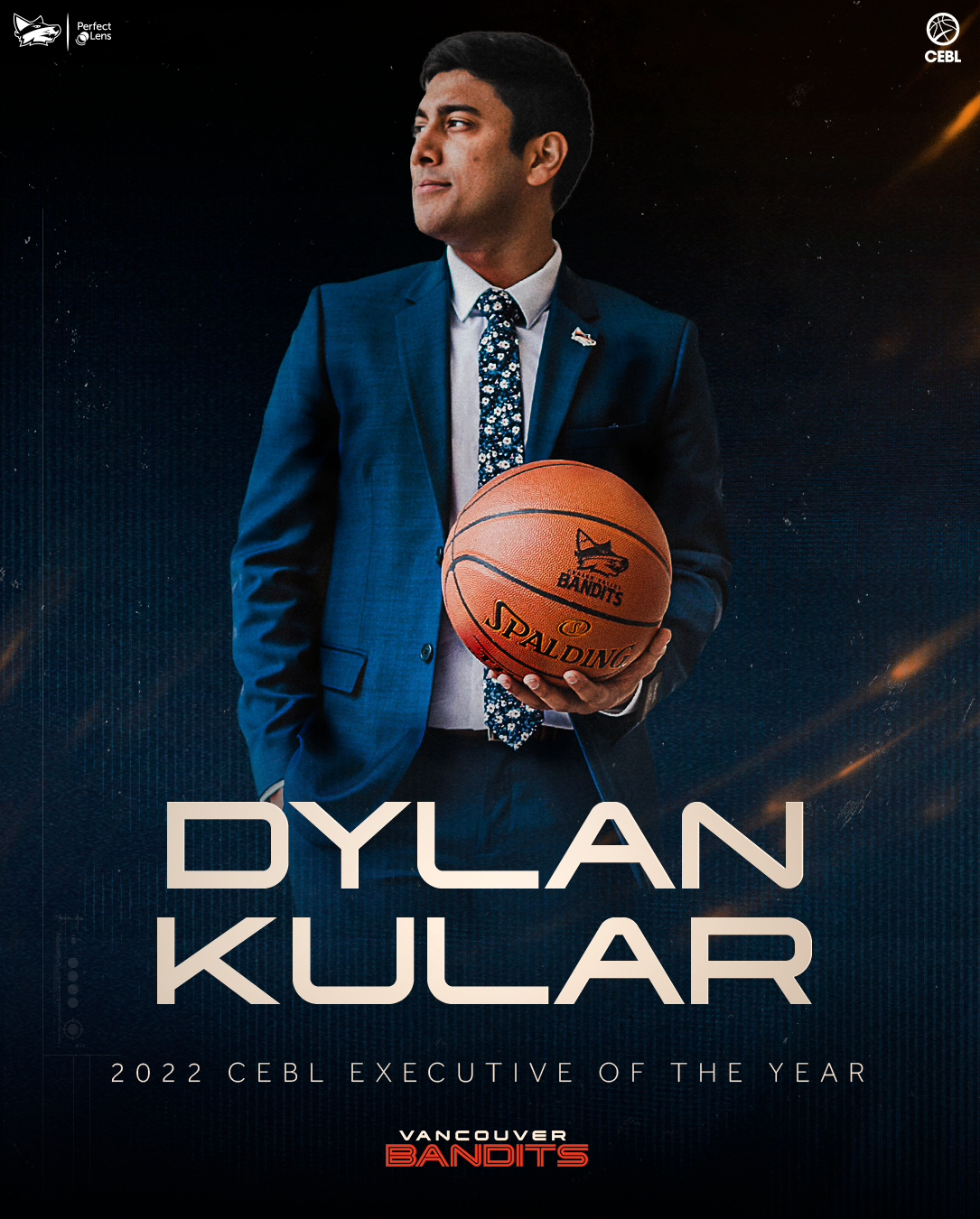 Vancouver Bandits President Dylan Kular Named Canadian Basketball League’s Executive Of The Year