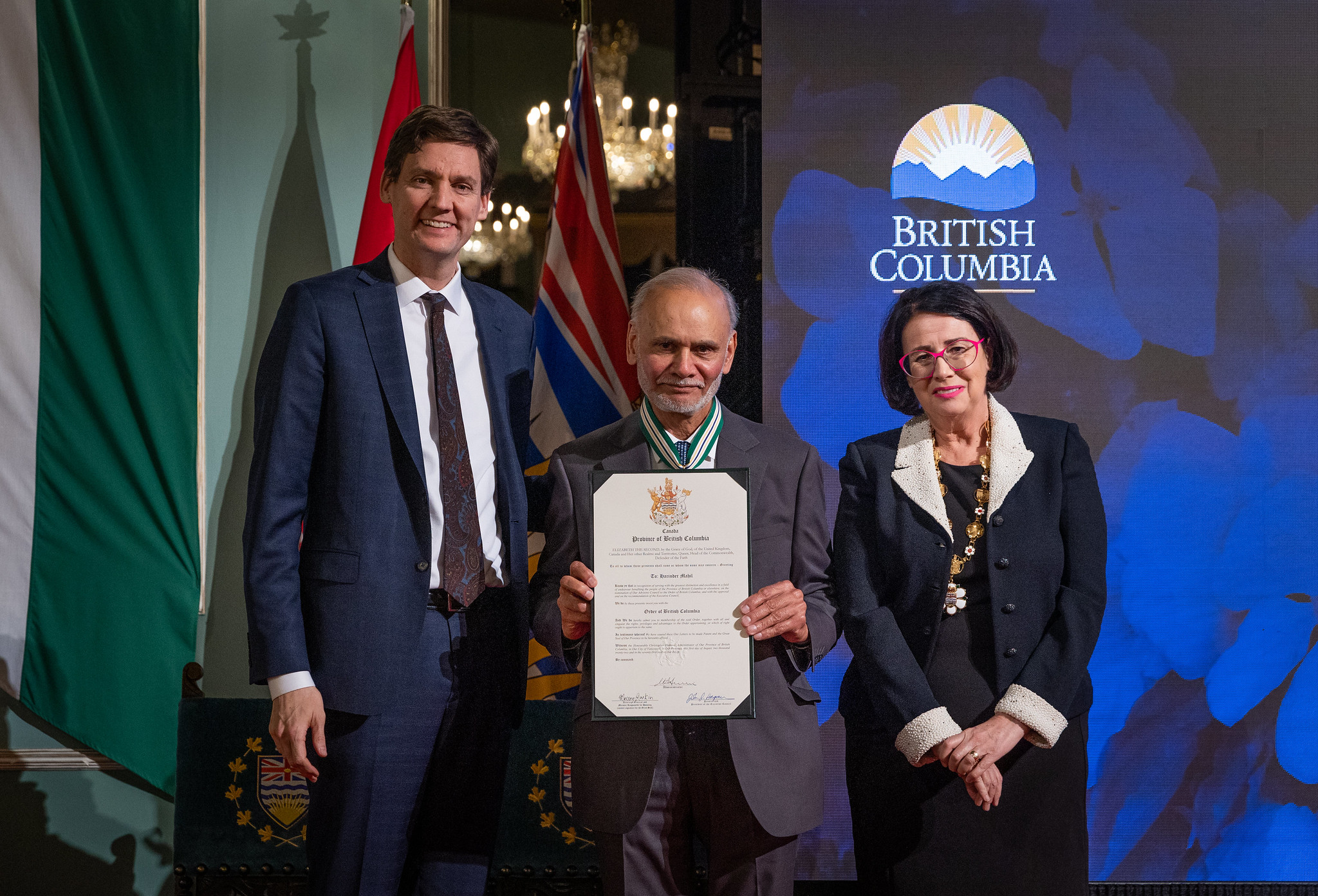 Human Rights Activist Harinder Mahil Honoured With Order Of BC