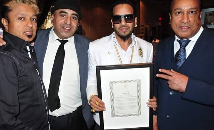 Jazzy B Gets His Starwalk Star With A Little Help From Friends