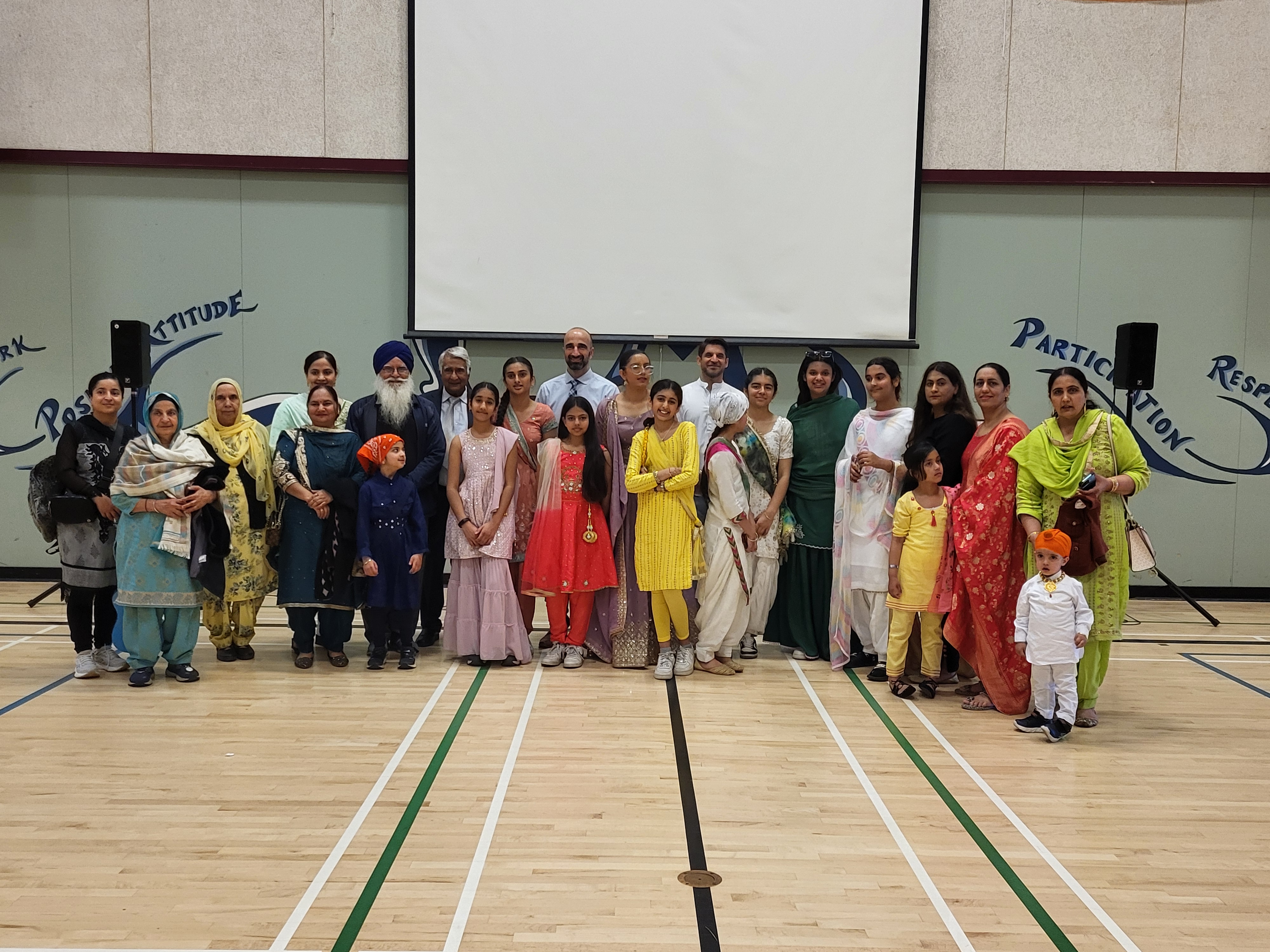 Vaisakhi Celebrated At New Westminster’s Queensborough Middle School