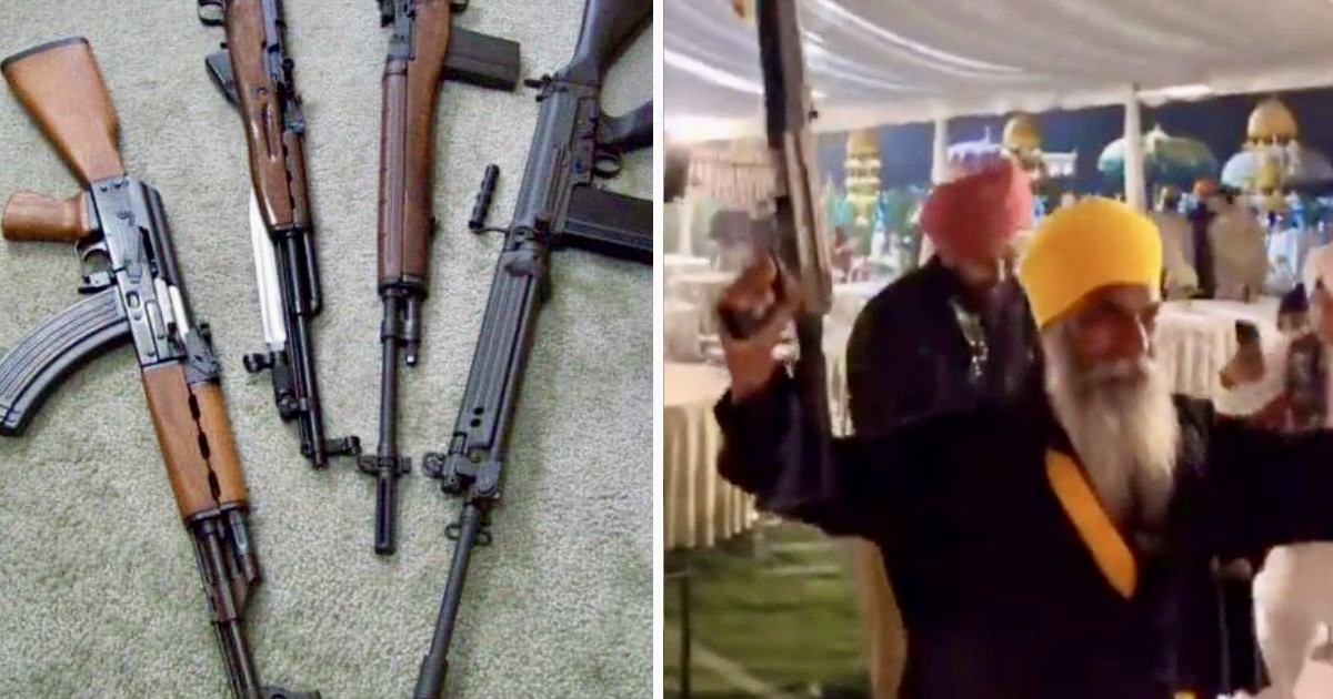 IDIOTS: Gun-Totting Indo-Canadian Party-Goers Get Their Weapons Seized By Surrey RCMP