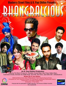 Writer-director-producer R. Paul Dhillon’s Music Series Bhangralicious To Air Across Canada In February-march On Omni Television