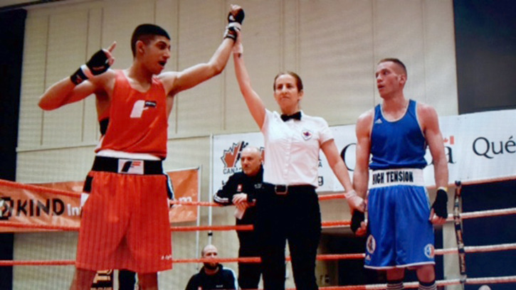 Young Indo-canadian Boxer From Surrey Wins Canadian National Championship