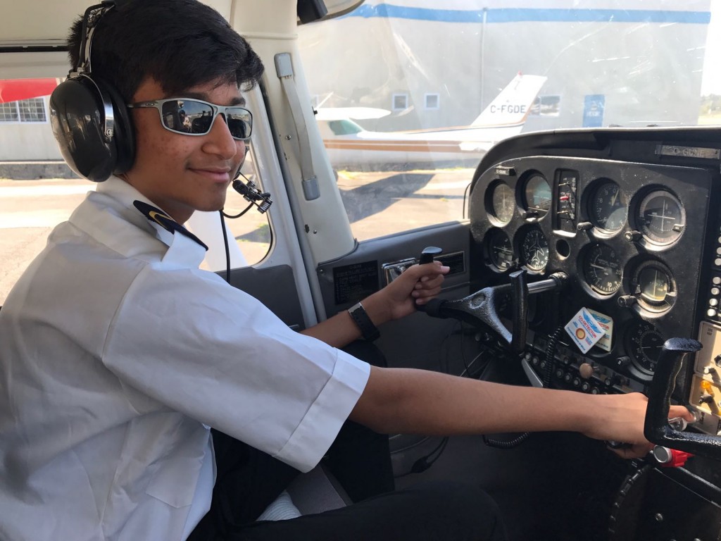 14-year-old Indian Boy Breaks World Record With His First Solo Flight In Langley, Bc
