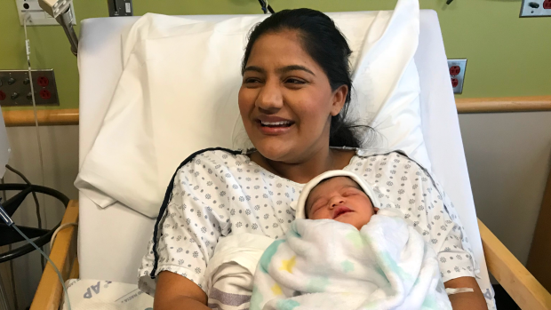 Indo-canadian Baby Girl Takes The “first Baby Born In 2018” Crown