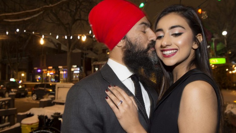 SINGH IS ENGAGED: First Sikh-Canadian To Lead A National Political Party Gets “YES” From Girlfriend