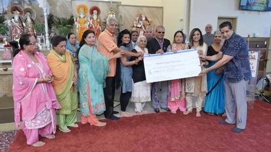 Remembering Rani: Big Donation For Burnaby Hindu Temple!
