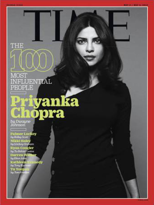International Superstar Priyanka Chopra Tops Time’s 100 Most Influential List
