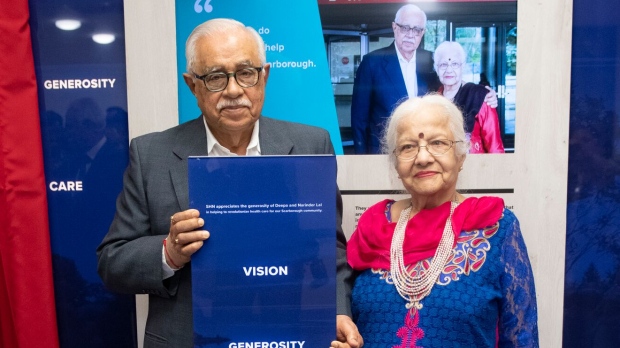 Toronto Indo-canadian Family Makes Multi-million Dollar Donation To Scarborough Health Network