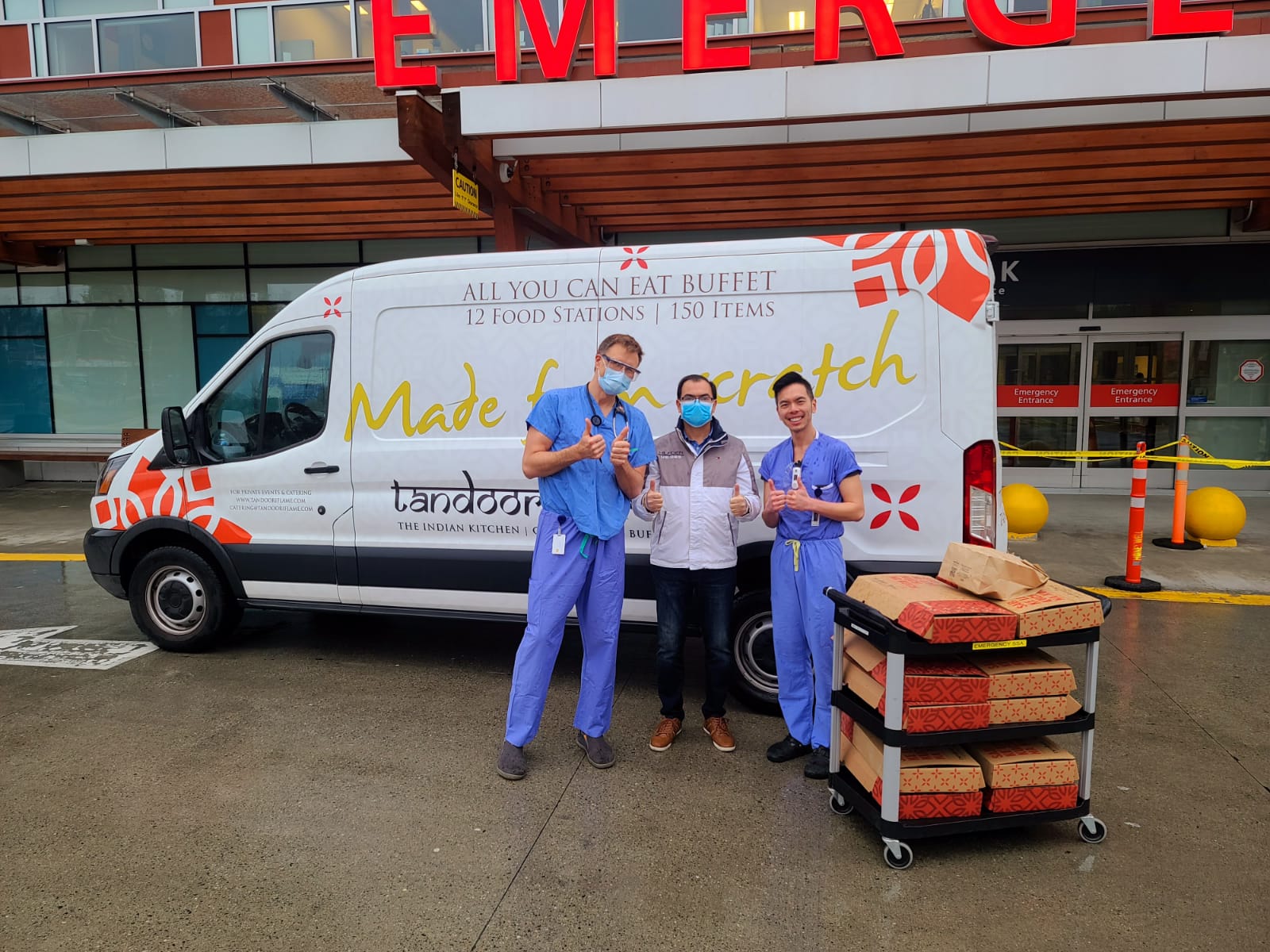 New Restaurant Happy Singh Eats Joins Effort To Provide Food To Health Workers
