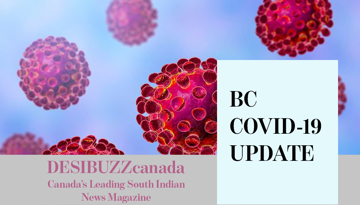 BC COVID-19 UPDATE: 34 new Cases And Two New Deaths Takes BC Total To 1370