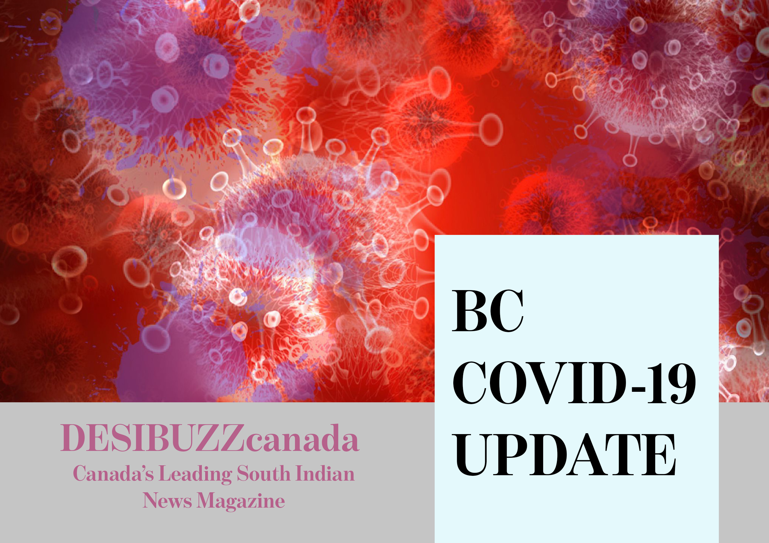 BC COVOD-19 DAILY UPDATE: BC’s Low Daily Infection Rates Good News In Moving Ahead With Reopening