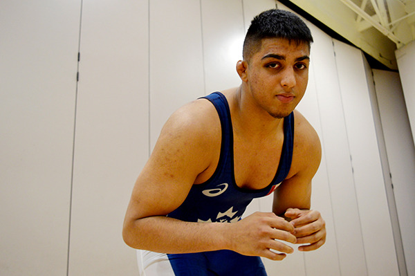 Young Wrestler Jason Bains Win His Third Gold In Four Years At Canadian Wrestling Championships
