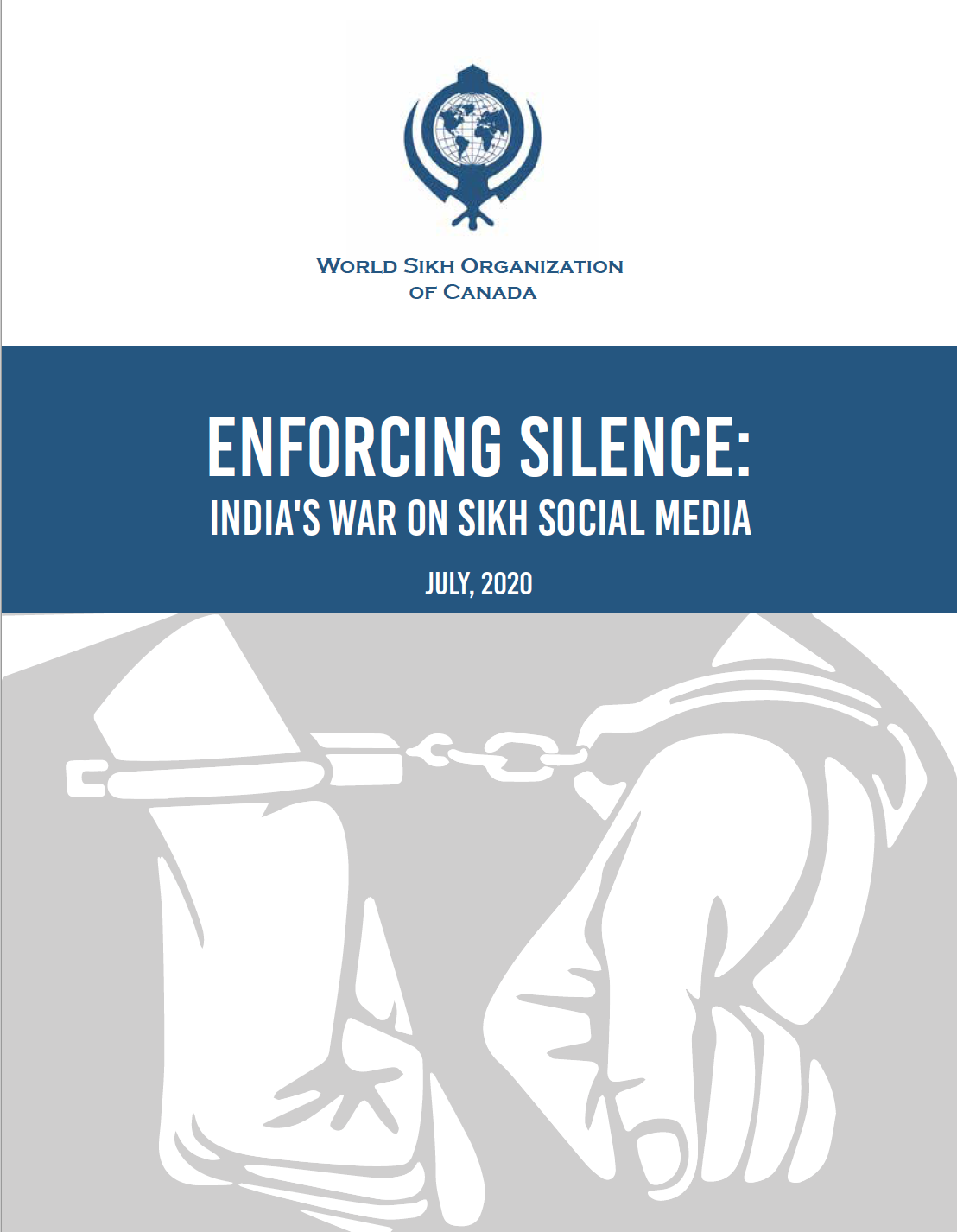 OPPRESSION: WSO Releases Report On Indian Government’s Crackdown On Sikh Social Media