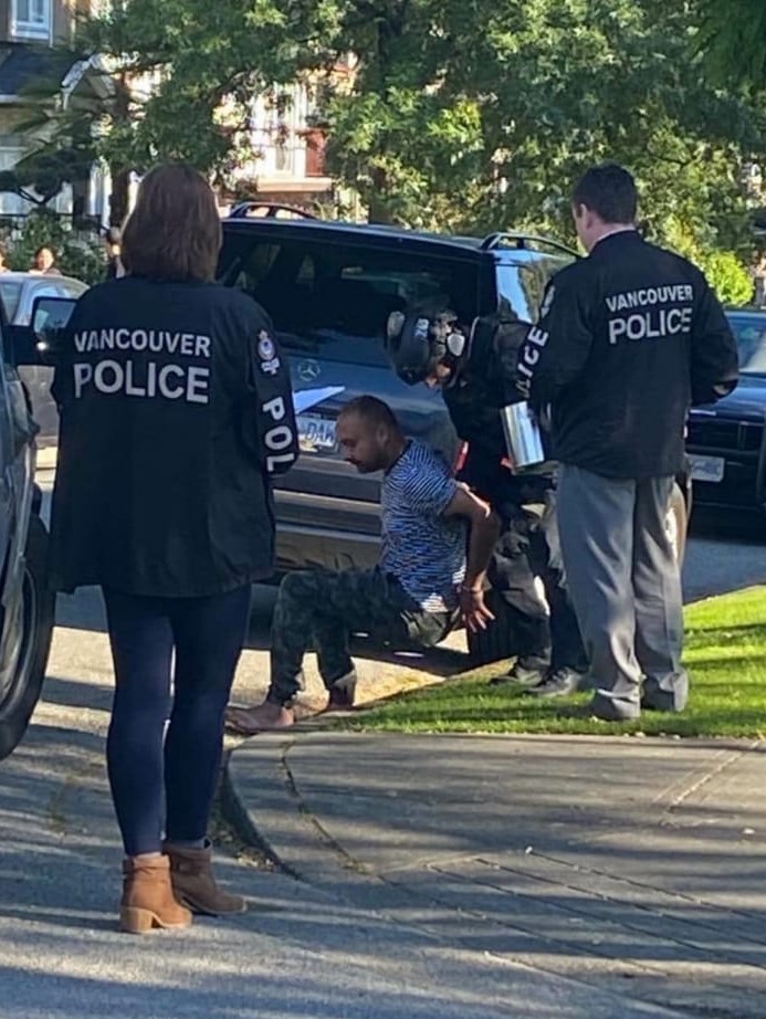 Police Arrest Indo-Canadian Man In South Vancouver Shooting That Sent One Person To Hospital With Serious Injuries