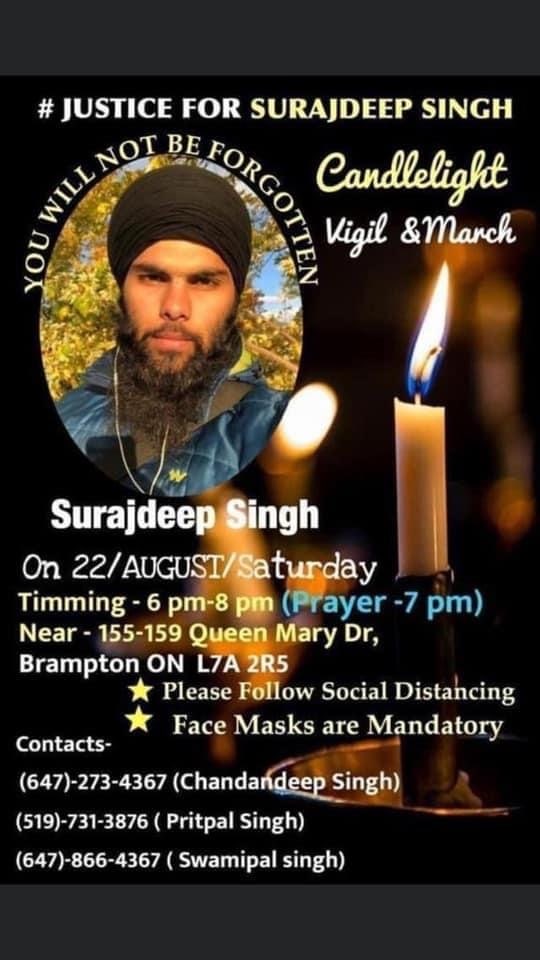 Sikh-Canadian Man On His Way Home From Gurdwara Killed In Brampton