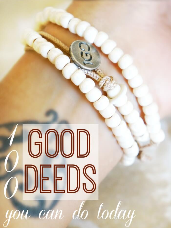 DO GOOD DEEDS: Love, Kindness And Compassion Goes A Long Way