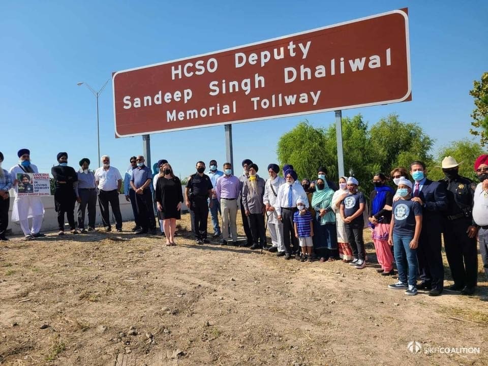 SANDEEP SINGH DHALIWAL: Memorial Held For First Sikh-American Deputy Sheriff