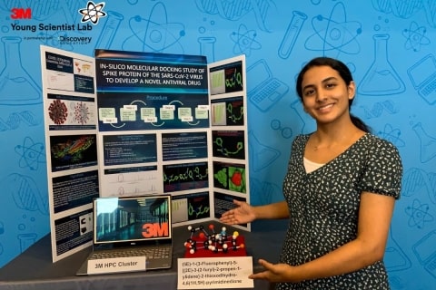 Indo-American Girl Named America’s Top Young Scientist For COVID Cure Work