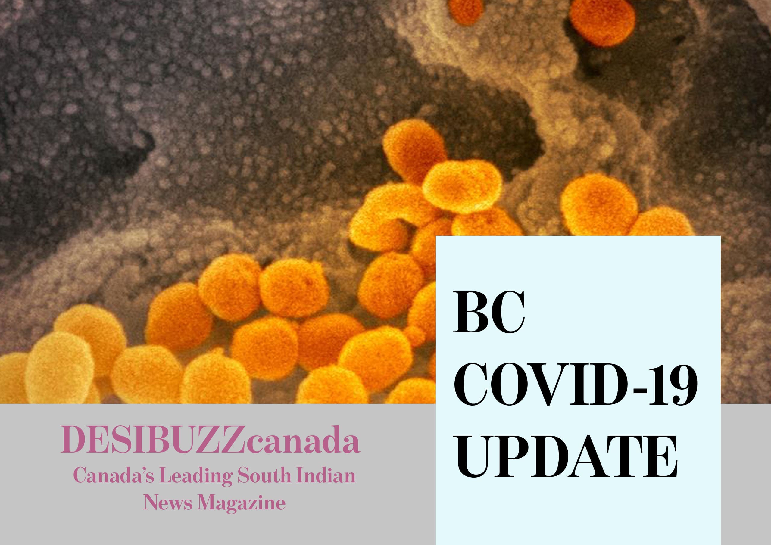 BC COVID-19 DAILY UPDATE: Five New Deaths And Nearly 1000 Cases Over The Weekend