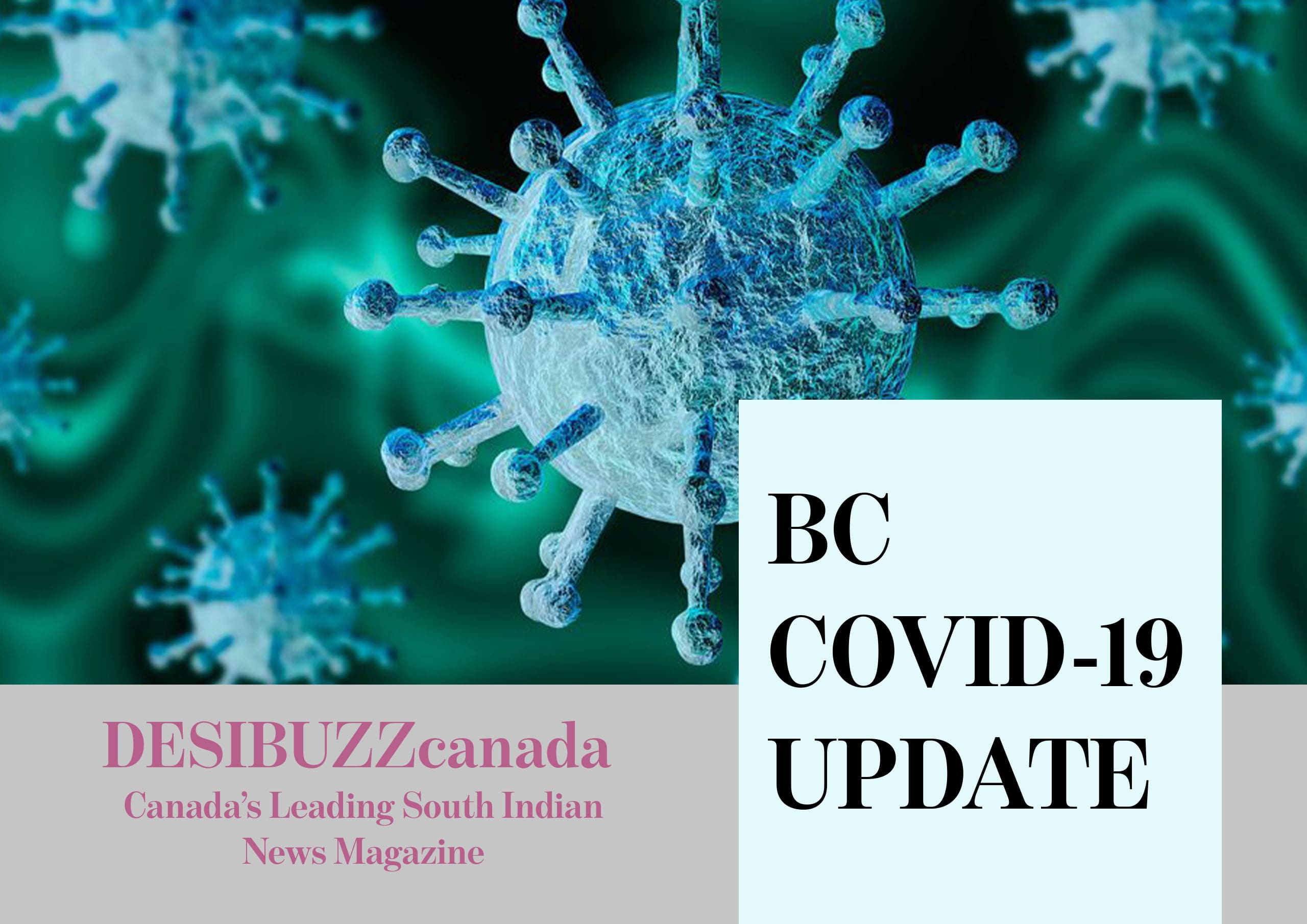 BC COVID-19 DAILY UPDATE: Over 1100 Cases And Four New Deaths Continue The Upward Trend