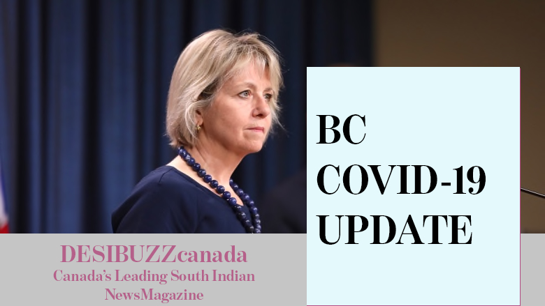 BC COVID-19 DAILY UPDATE: Eight Deaths And 761 Cases Announced Thursday