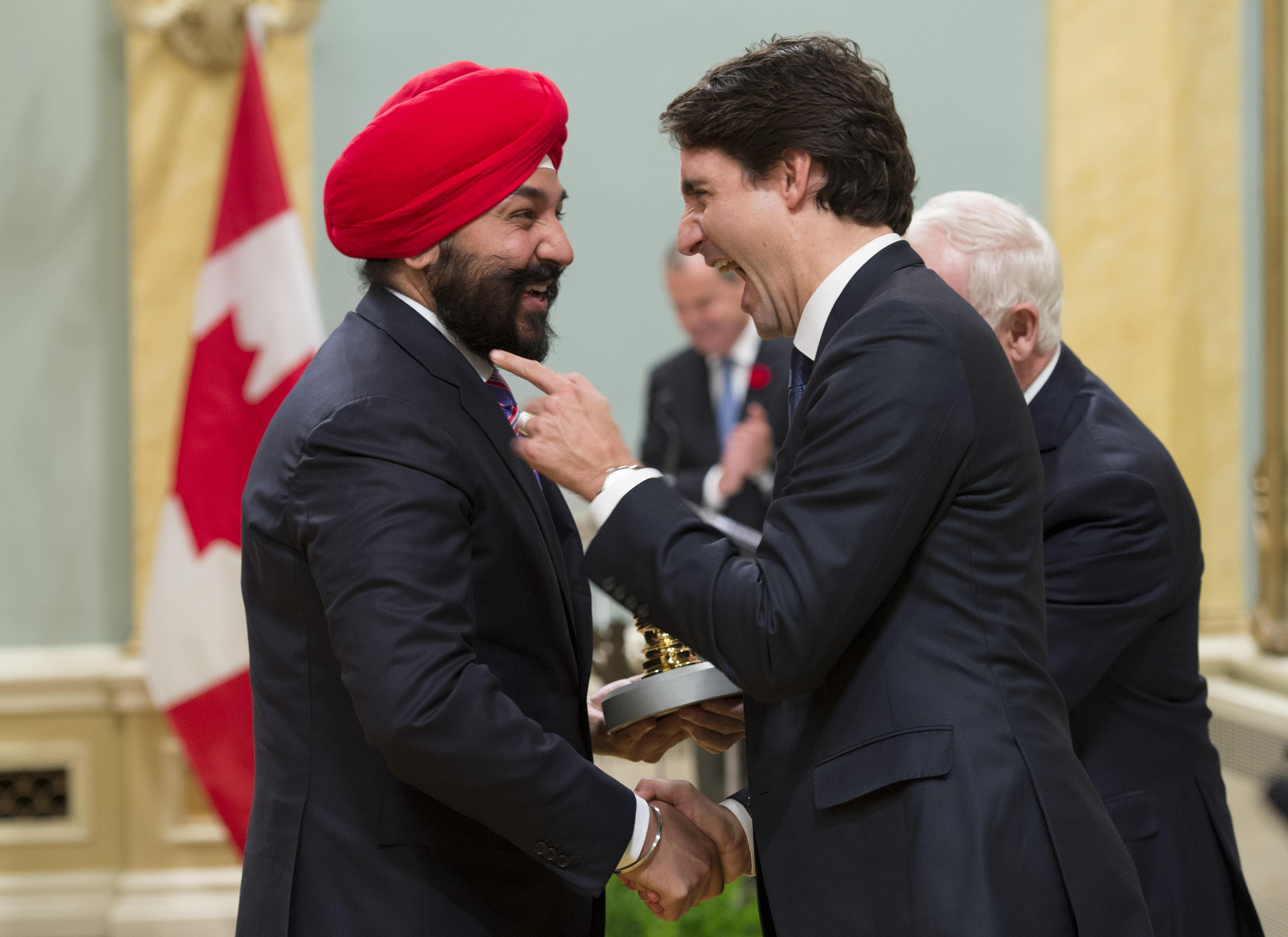 CABINET SHUFFLE: Senior Trudeau Minister Navdeep Bains Leaving Federal Politics But Will Work The May Election