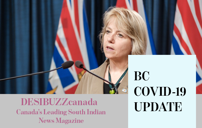 BC COVID-19 DAILY UPDATE: Nine New Deaths And 509 Cases Announced Friday