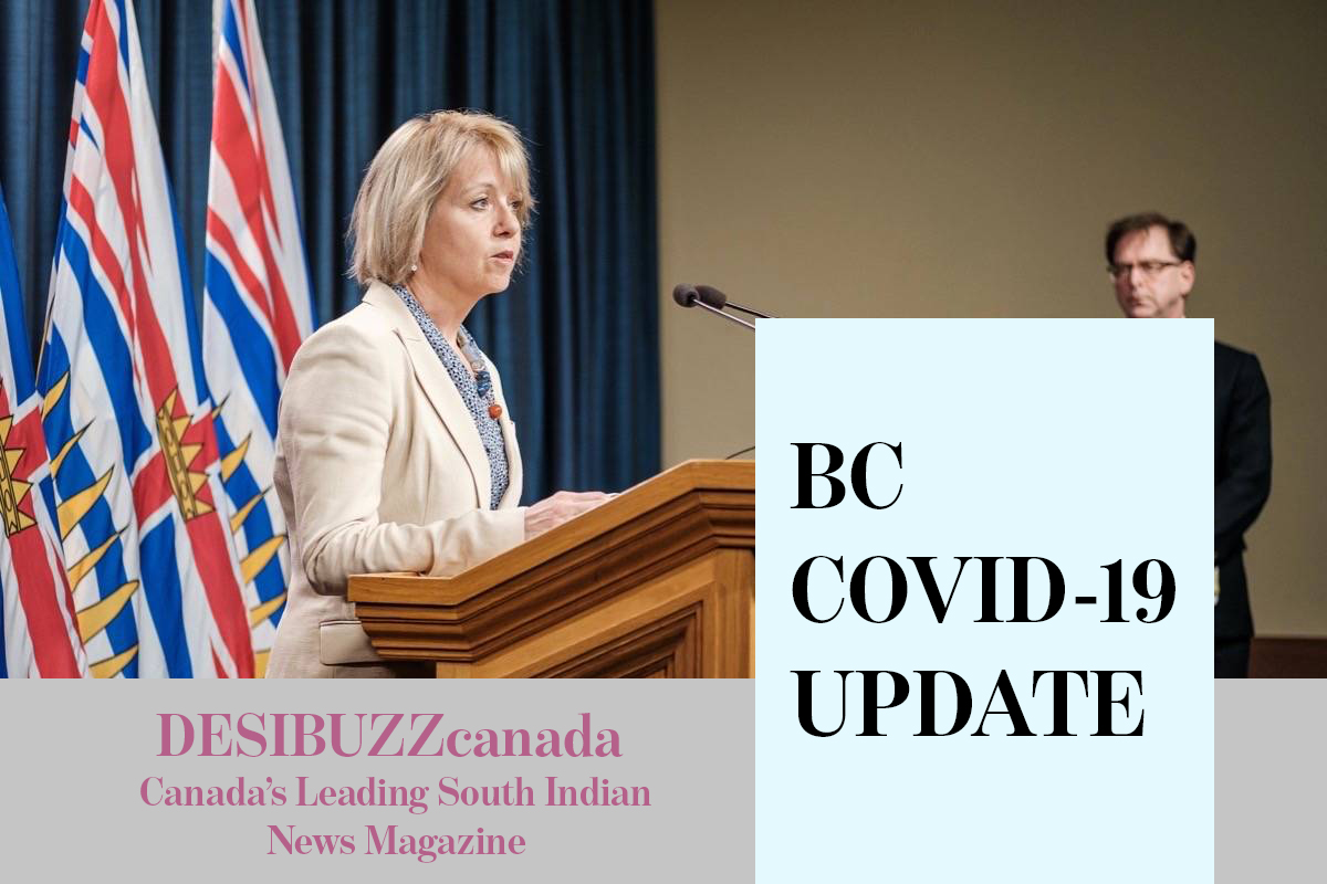BC COVID-19 DAILY UPDATE: Fraser Health Continues To Be Trouble Spot As14 New Deaths And 500 Cases Announced Wednesday