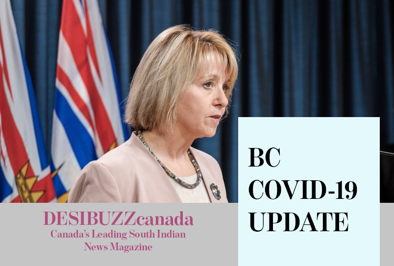 BC COVID-19 DAILY UPDATE: Spread Remains Stuck At 500 Plus Cases A Day