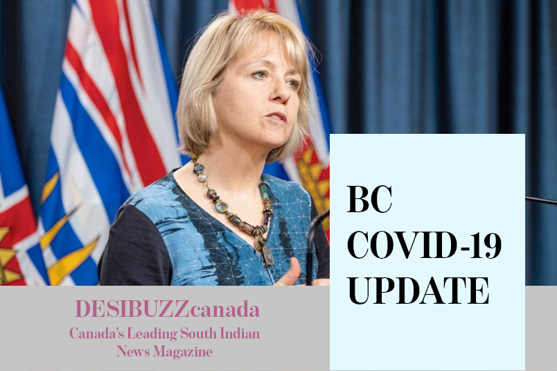 BC COVID-19 DAILY UPDATE: 21 Deaths And Over 1100 Cases Since Friday