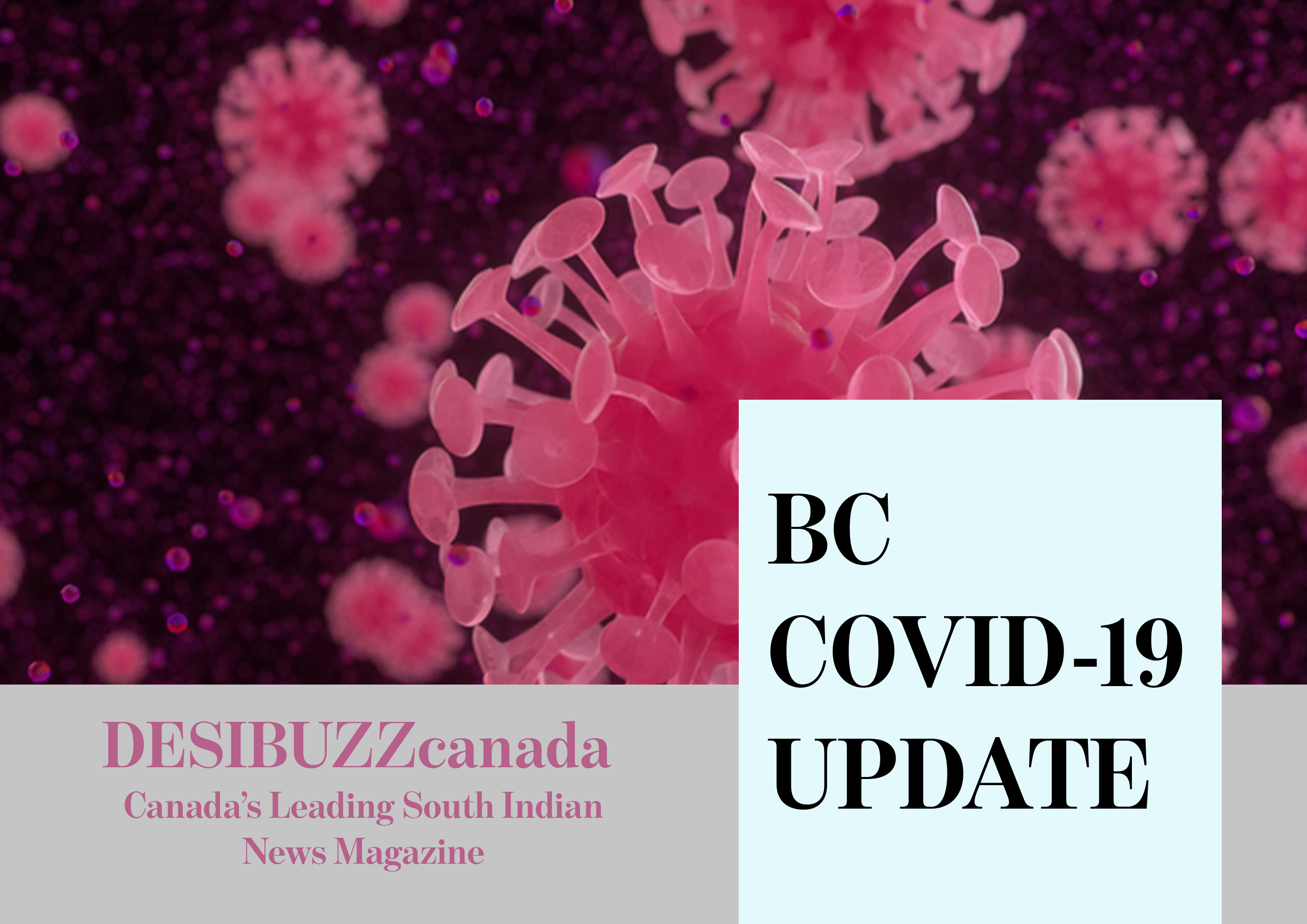BC COVID-19 DAILY UPDATE: Weekend Sees 13 Deaths And 1236 Cases