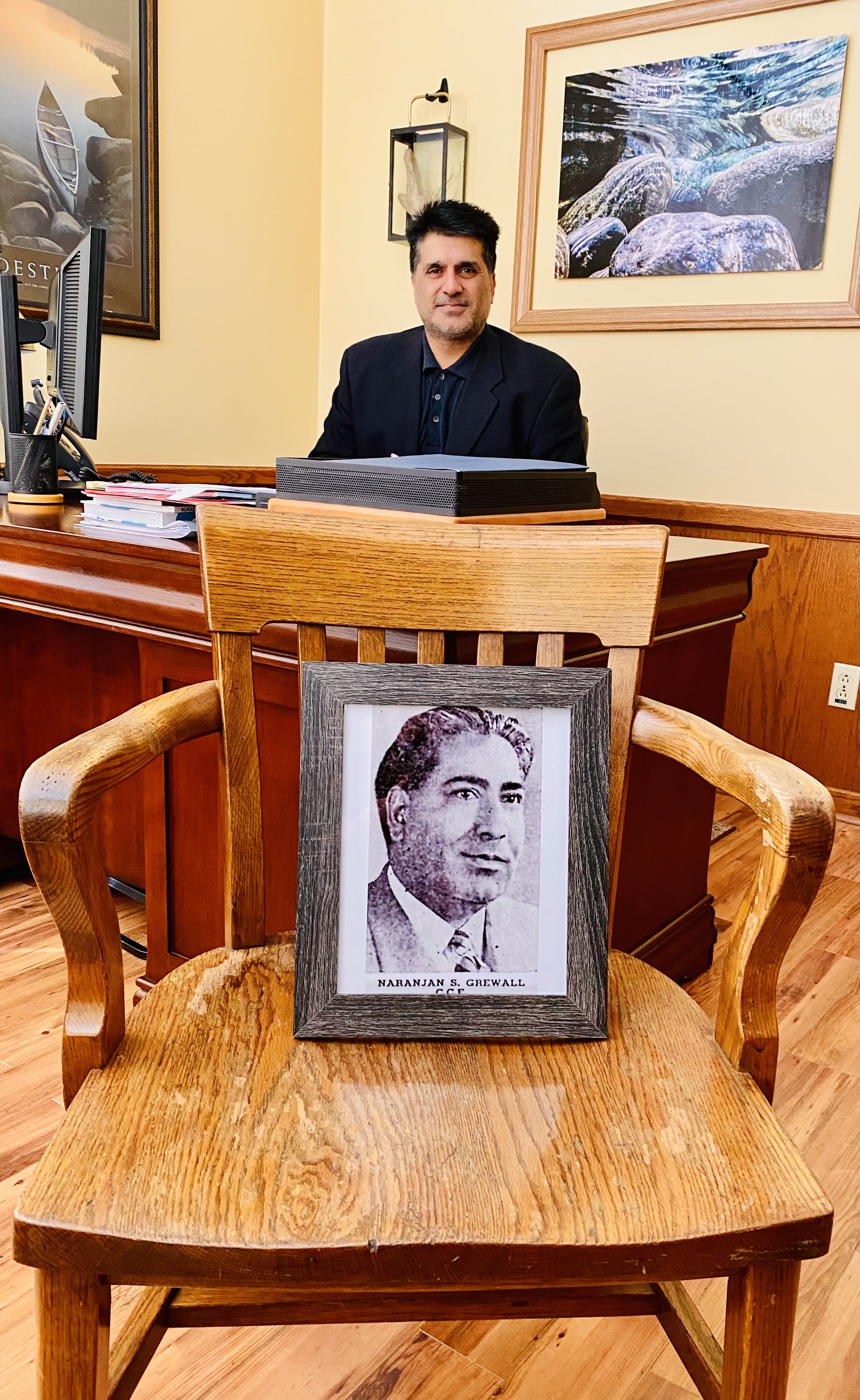 PROUD MISSION SON: Ken Herar Dedicates His Stint As Acting Mayor To Pioneering South Asian Businessman-Politician Naranjan Grewall