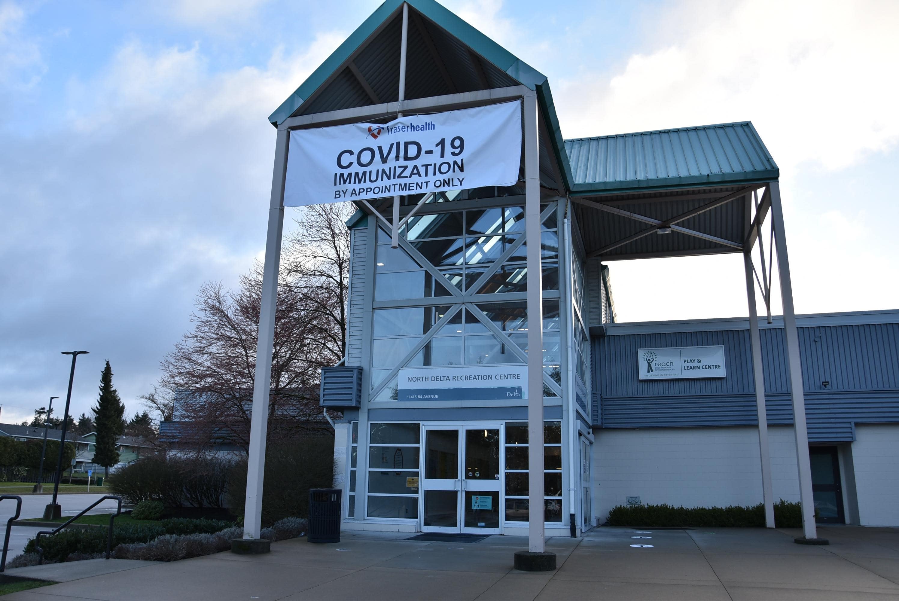 Three Surrey Recreation Centres To Serve As Mass Immunization Clinics For Fraser Health Authority