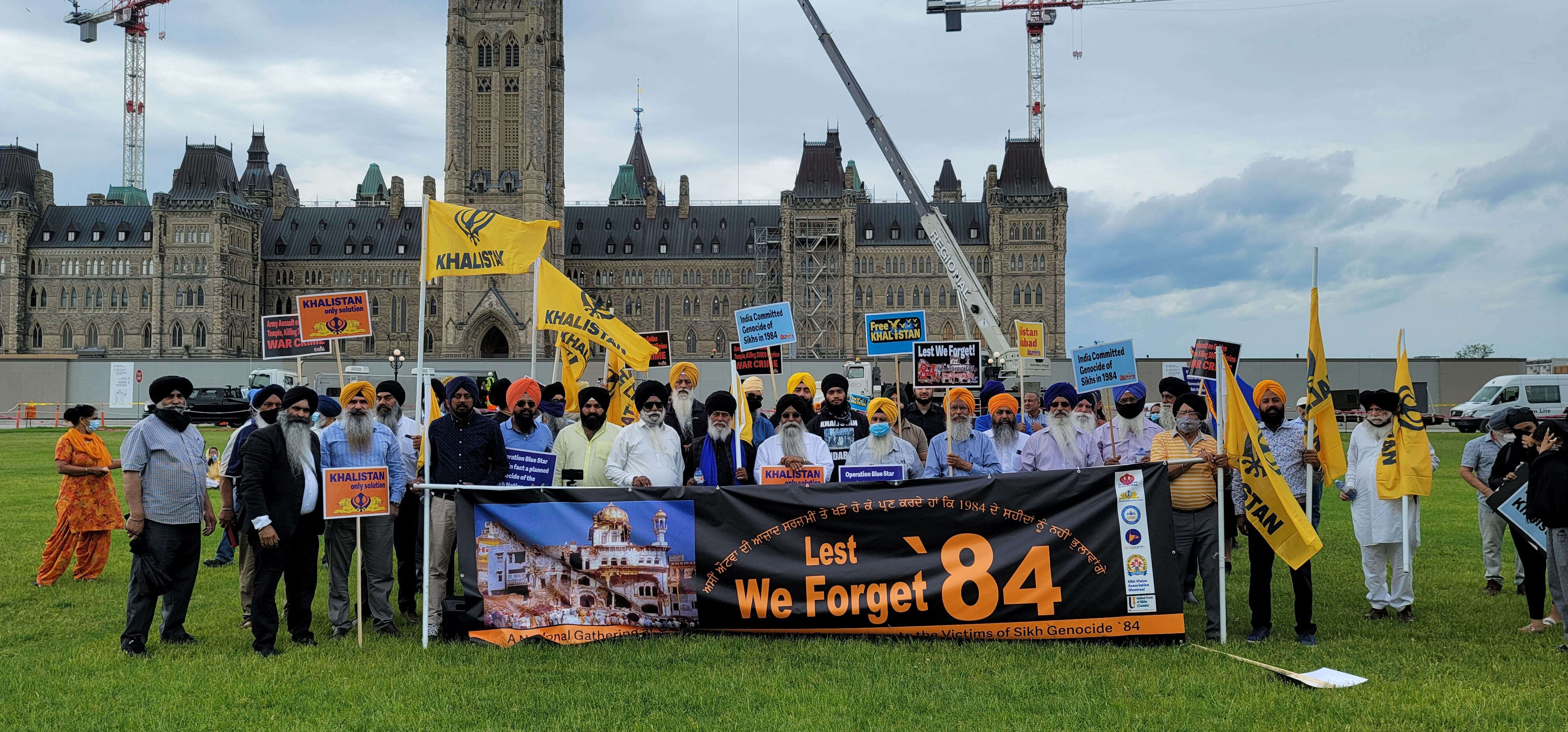 Thousands Of UK Sikhs Mark Anniversary Of 1984 Sikh Genocide In London