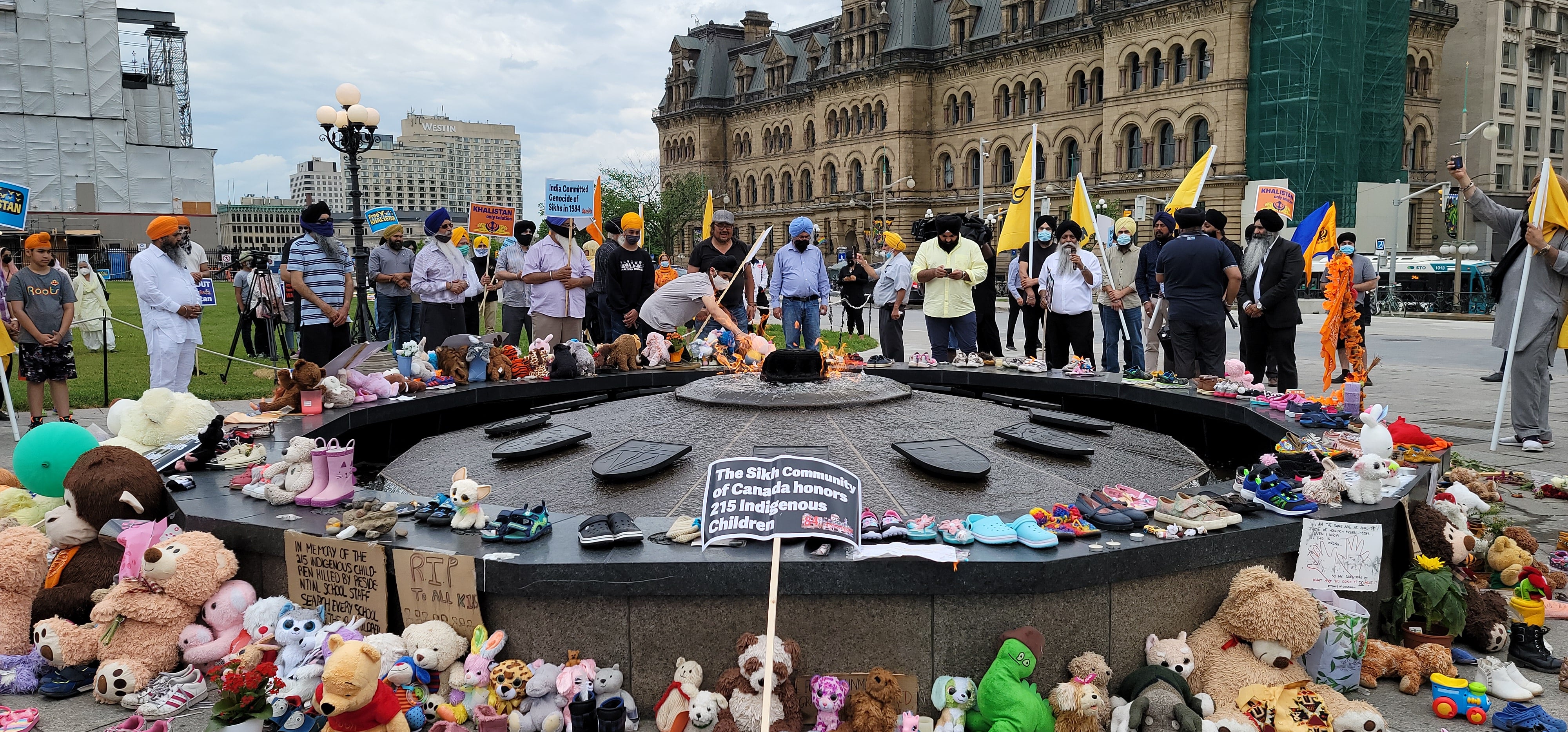 Canadian Sikhs Hold Rally To Remember 1984 Genocide By India