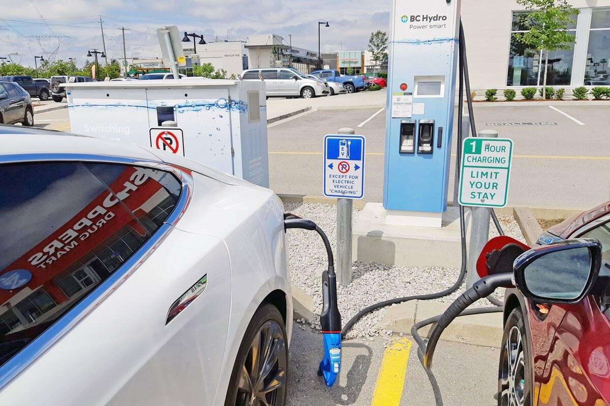 NO GAS NEEDED: Surrey’s EV Charging Network Expected To Hit 100 Stations By End Of 2022