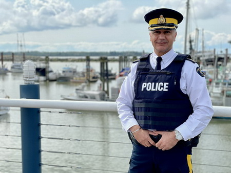 Chief Superintendent Dave Chauhan Now Officially Officer-In-Charge Of Richmond RCMP