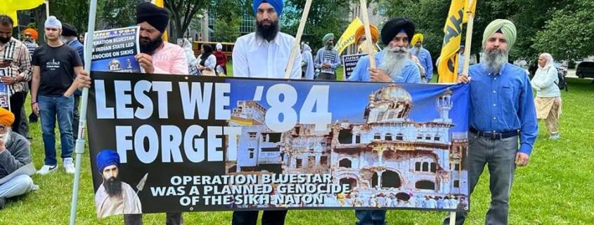 Haters Call In False Bomb Threat To Disrupt Sikh Rally Commemorating 1984 Massacre Of Golden Temple