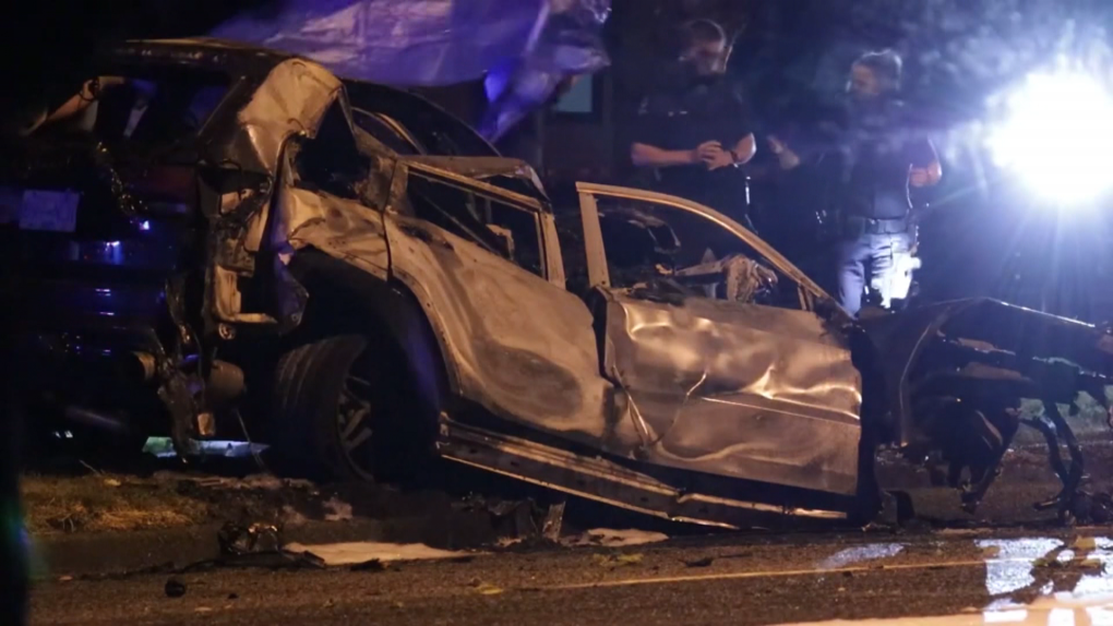 Man Burns To Death In Burnaby Crash As People Tried To Desperately Get The Man Out Of His Fiery Car