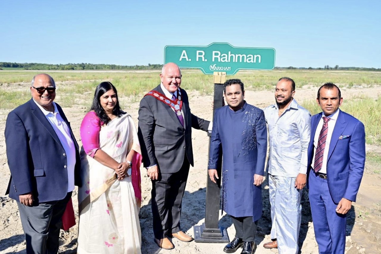 Multi-Award Winning Music Maestro AR Rahman Honoured With Street Name By Canadian City
