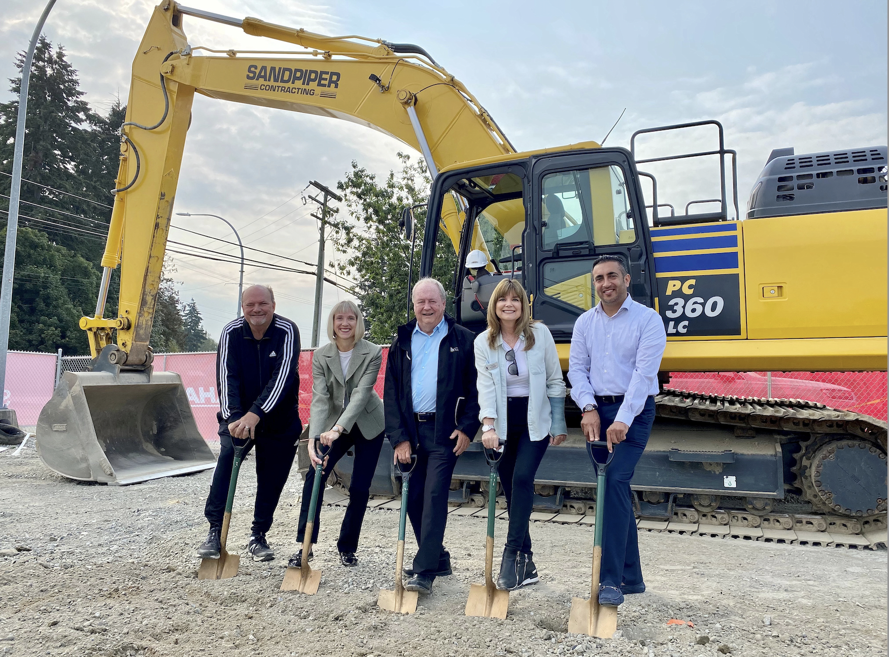 Newton Community Centre Gets Groundbreaking Ceremony From Doug Paaji